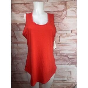 LuLaRoe l Stretch Tank Top Size 2XL  Red